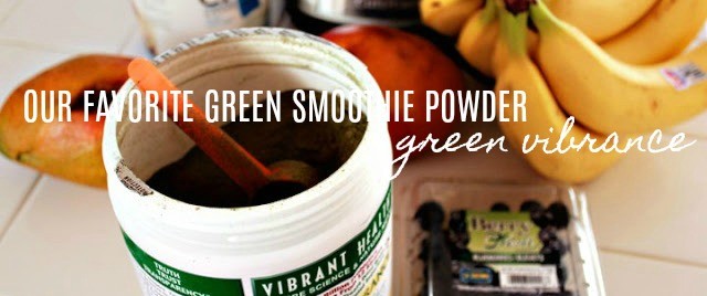 green vibrance favorite green smoothie powder for kids