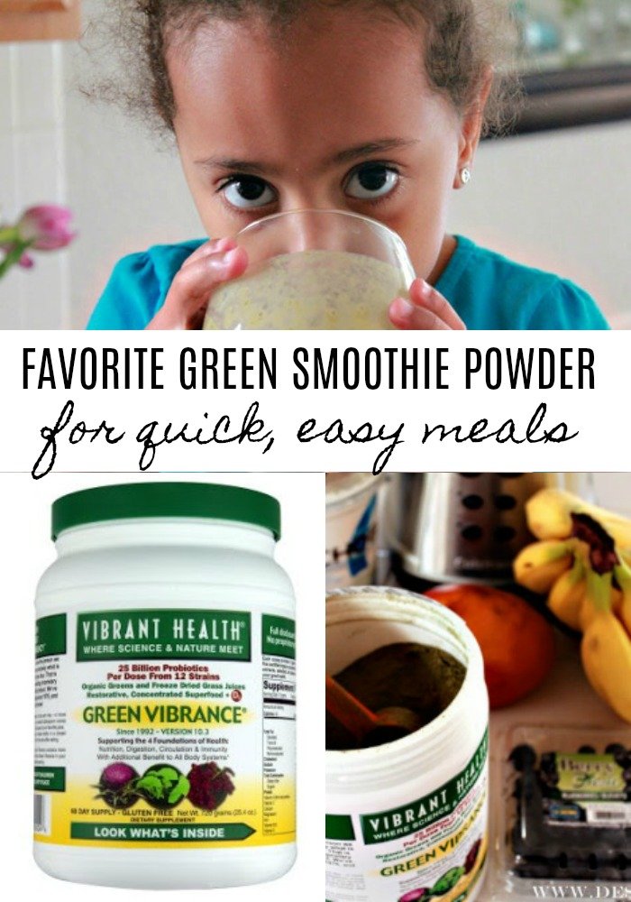 healthy green smoothie powders green vibrance