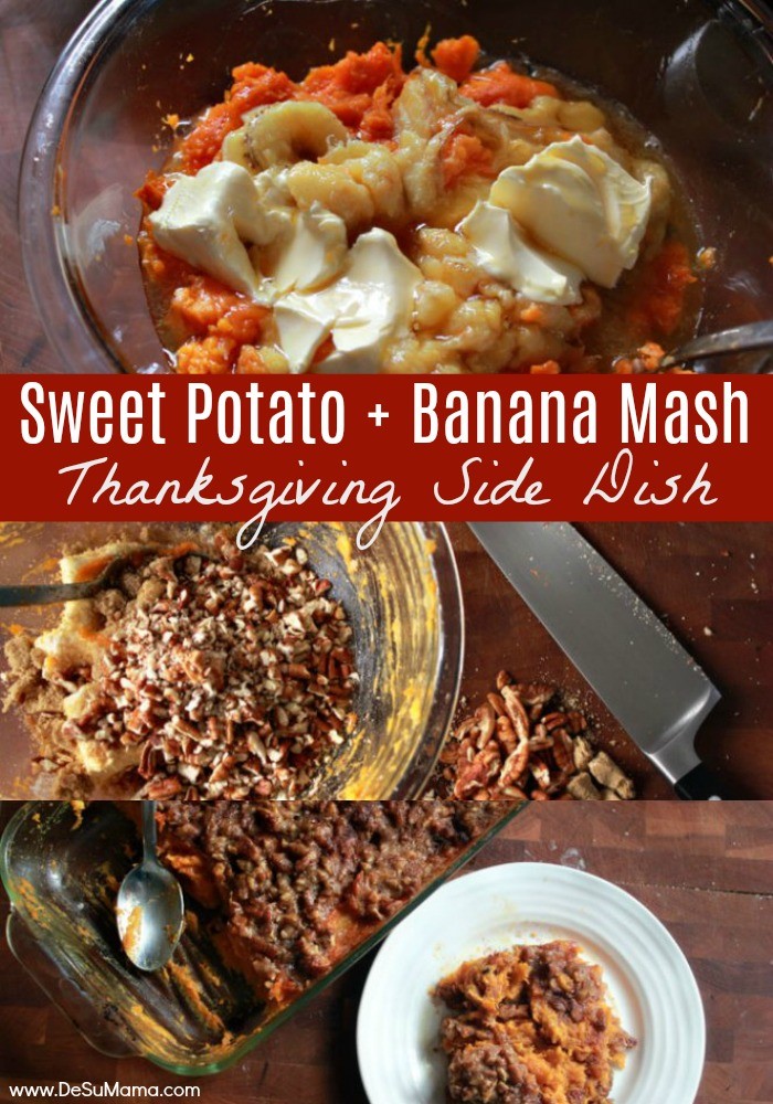sweet potato bananas recipe thanksgiving side dish
