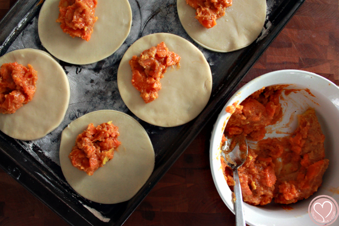 sweet potato recipe, sweet potato turnover, thanksgiving leftover, sweet potato empanada