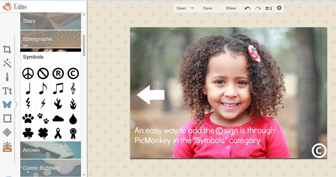 watermark, how to watermark, watermark for bloggers, #protectbloggerkids, copyright logo, picmonkey