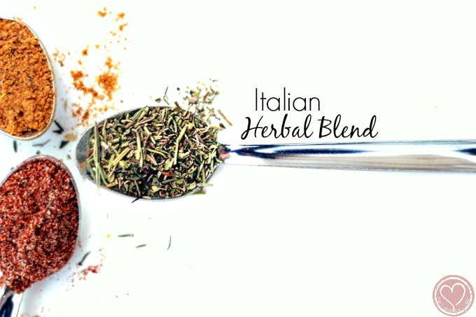 homemade seasoning packets, seasoning recipes, DIY seasoning packets, Italian herbal blend 