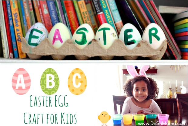 kids easter crafts, easter crafts for kids, plastic eggs, letter games