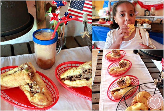 Travel culture party for kids on Philadelphia and 4th of July party inspiration