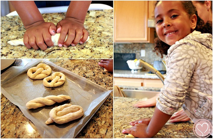 Homemade pretzel recipe for 4th of July party ideas