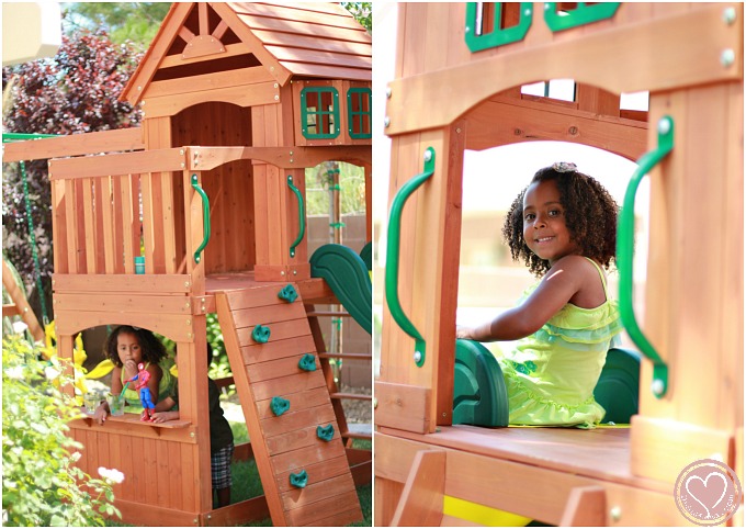 Backyard Discovery Adventure Play Sets Atlantis Wooden Swing Set from Walmart
