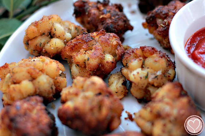 Mac n Cheese Bites Deep Fried 