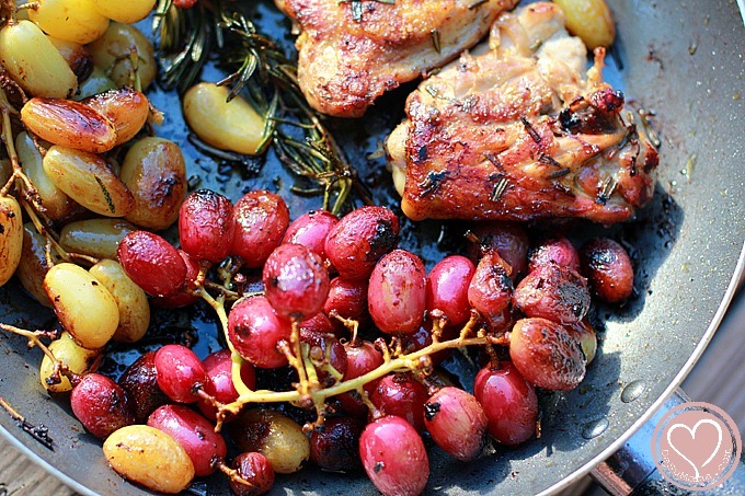 Grape Rosemary Easy Chicken Recipe