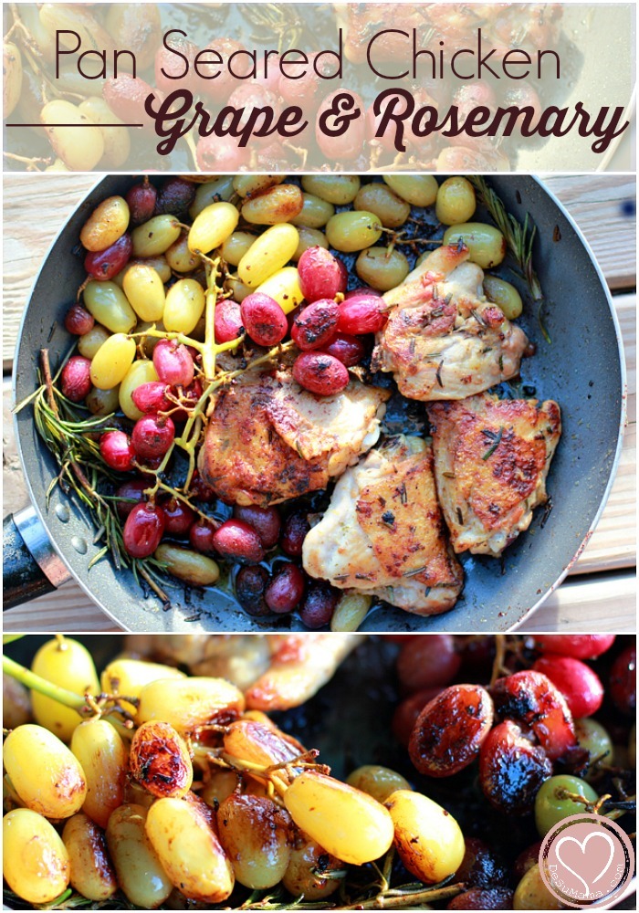 Grape Rosemary Easy Chicken Recipe