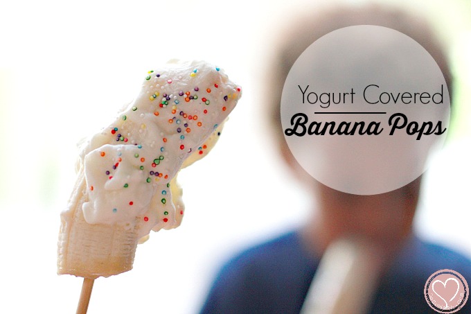 Yogurt Banana Pops