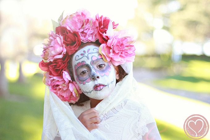Mexican Day of the Dead Floral Crown Tutorial