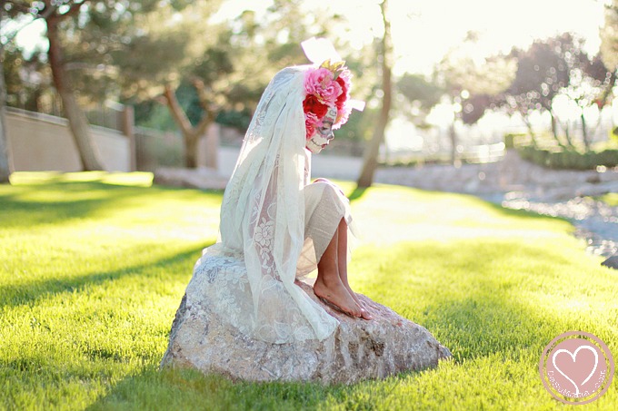 Mexican Day of the Dead Floral Crown Tutorial