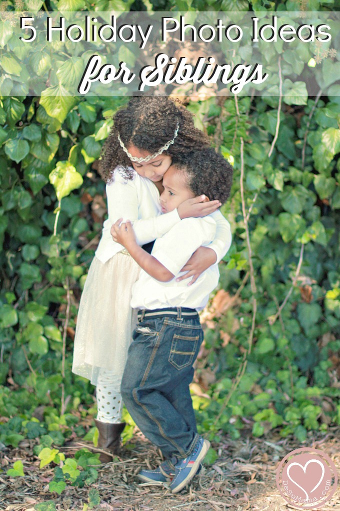 Family Photo Ideas for Siblings