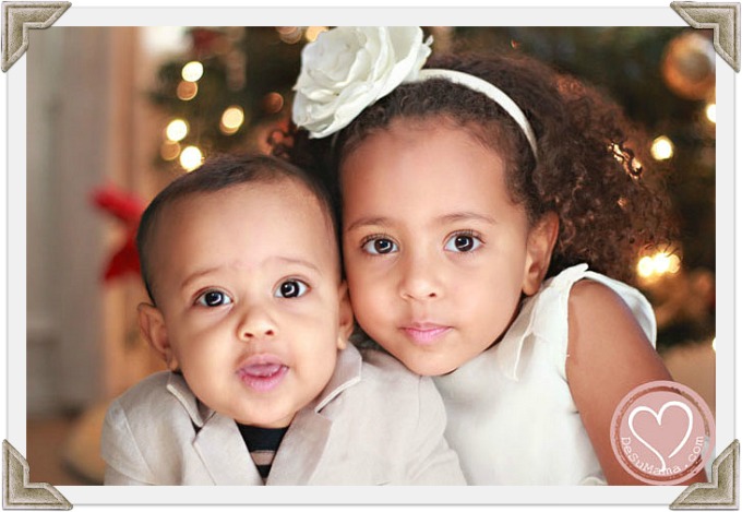 Siblings First Christmas Photo Craft