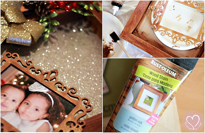 Family Legacy Craft: Photo Memory Shadowbox for Baby's First Chritsmas