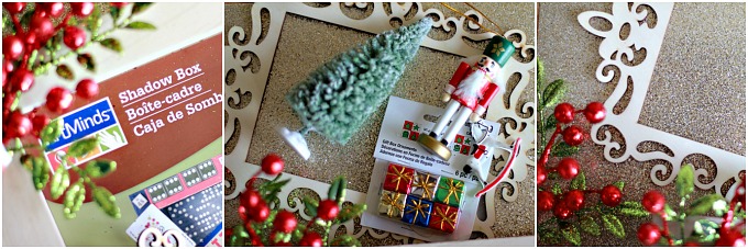 Family Legacy Craft: Photo Memory Shadowbox for Baby's First Chritsmas