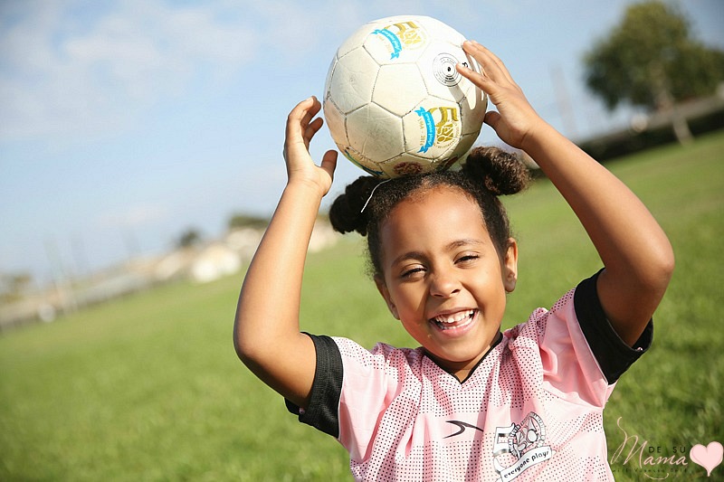 Latina Girl Soccer Player