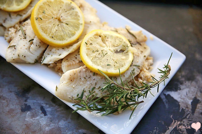 Lemon Rosemary Tilapia Recipe
