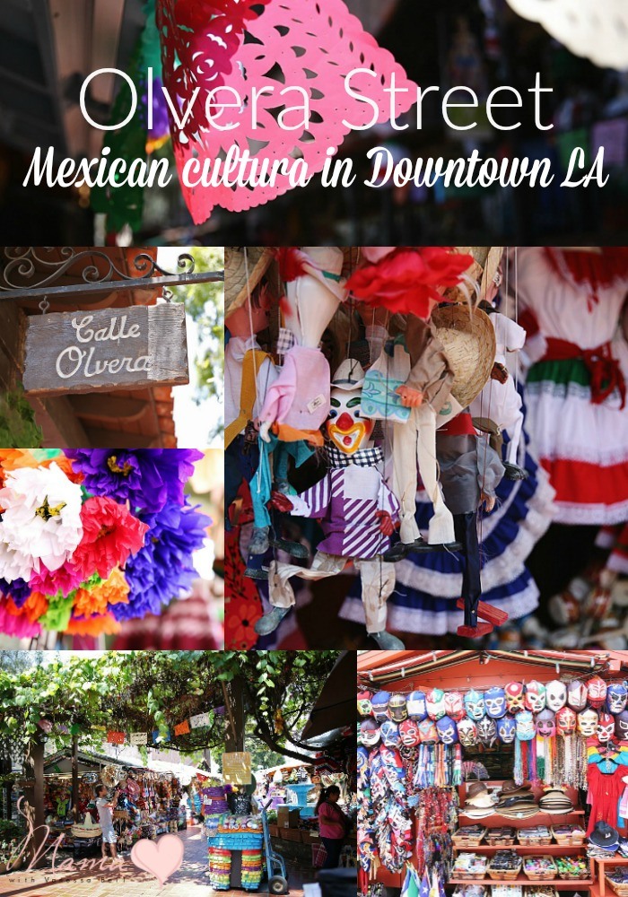 Olvera Street in Downtown LA with Latina Travel Blogger