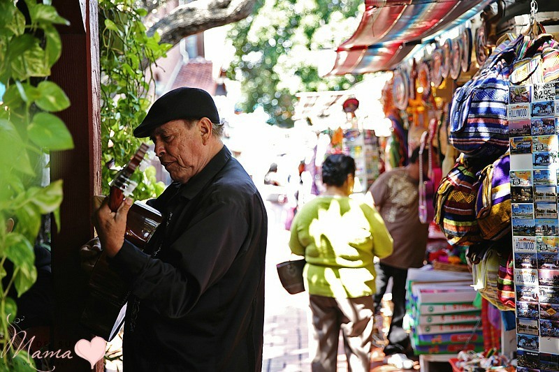 Olvera Street in Downtown LA with Latina Travel Blogger