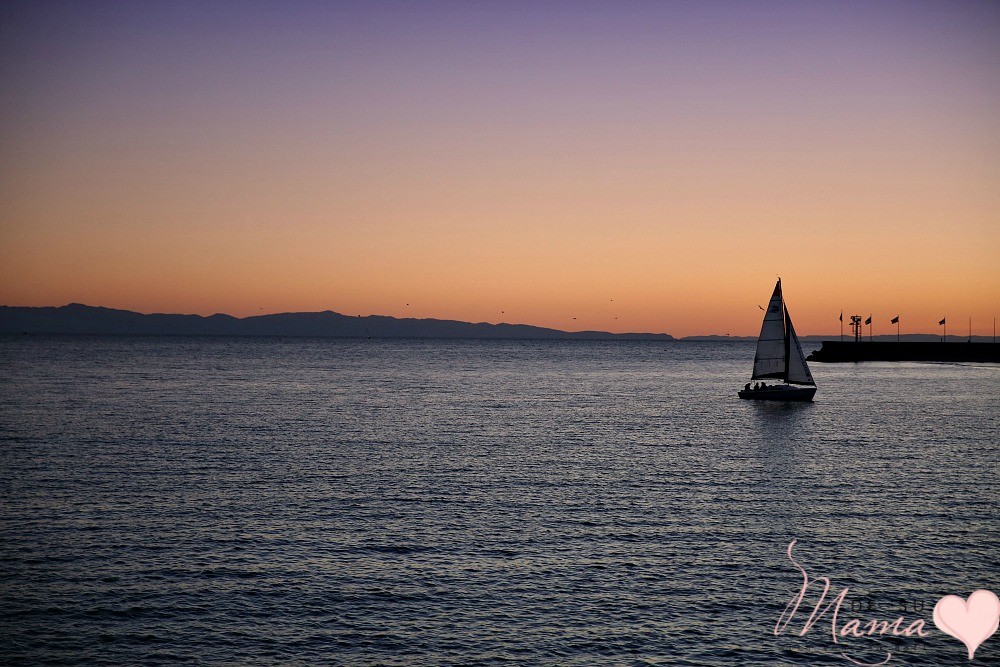 Santa Barbara Sunset at Stearns Wharf: Latina Travel Blogger