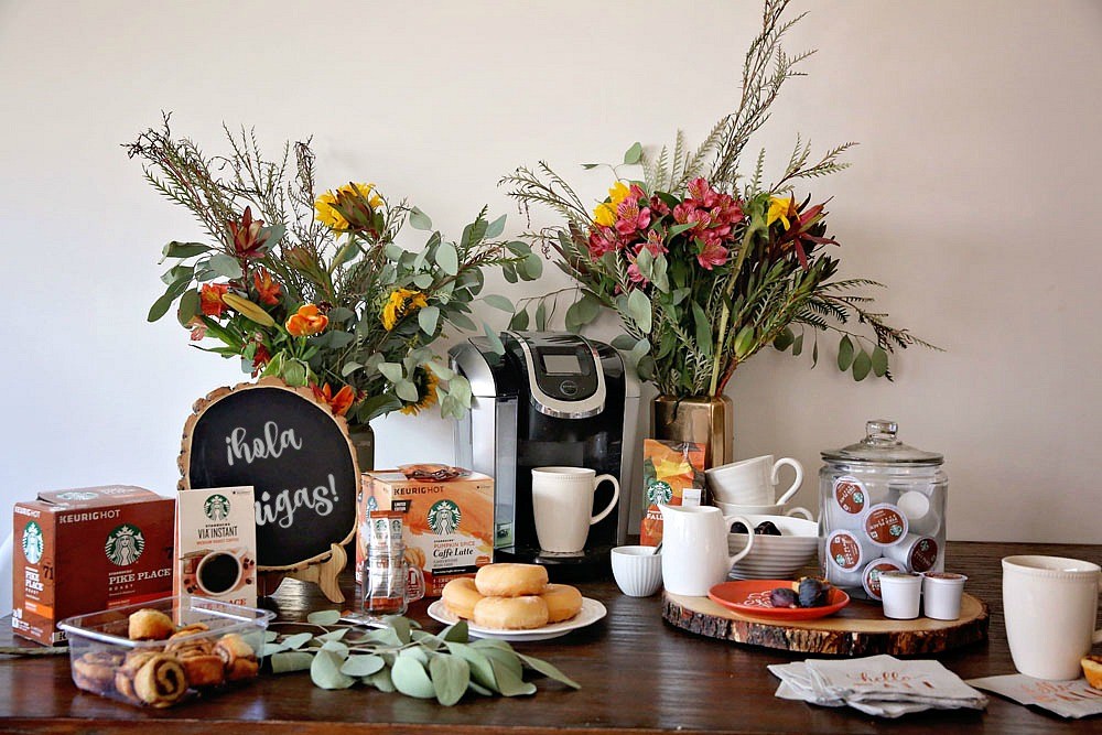 Starbucks Coffee Bar for Friends Party 