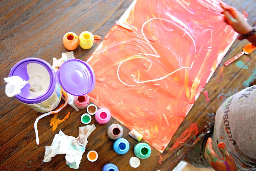 Clorox Wipes on Wood Table