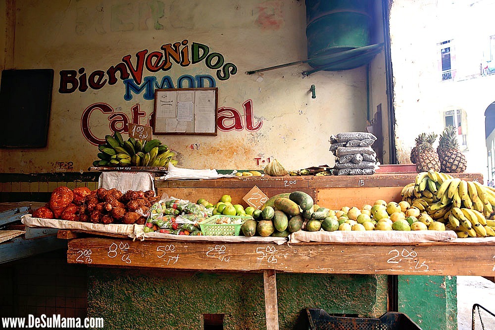 Traditional Cuban Food Culture: Grocery Store in Old Havana