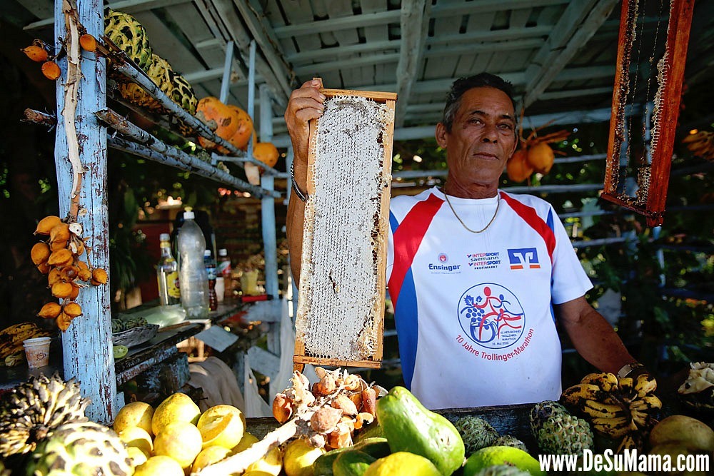 Traditional Cuban Culture: Fruit Stands En Route to Trinidad, Cuba