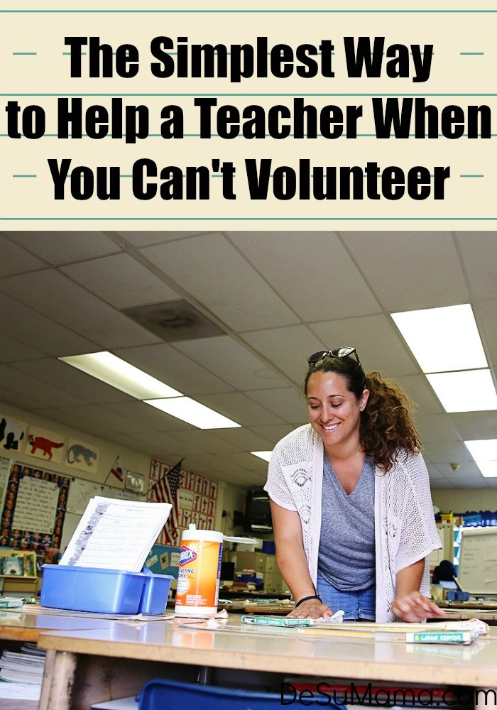 when parents cant volunteer in the classroom