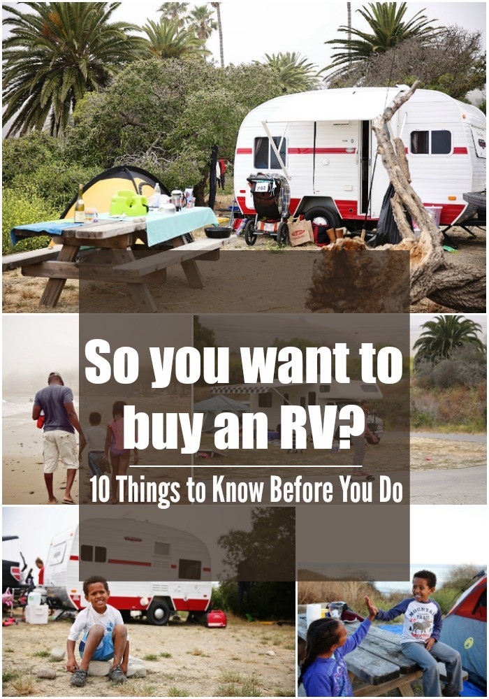 buying an rv for beginners 