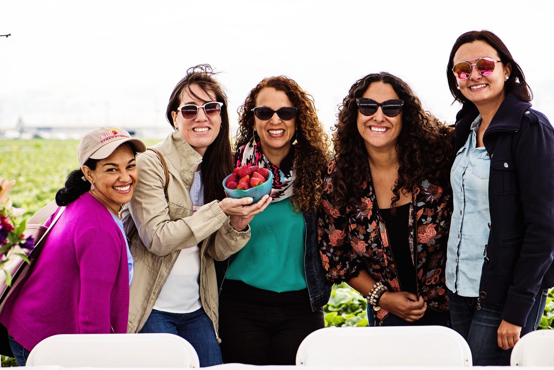 latina bloggers california strawberry board
