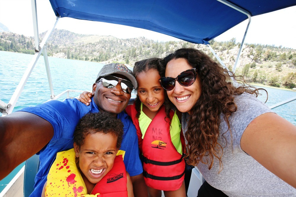 June Lake in Mammoth Lakes with Kids