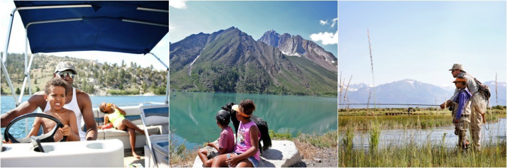 summer in mammoth with kids