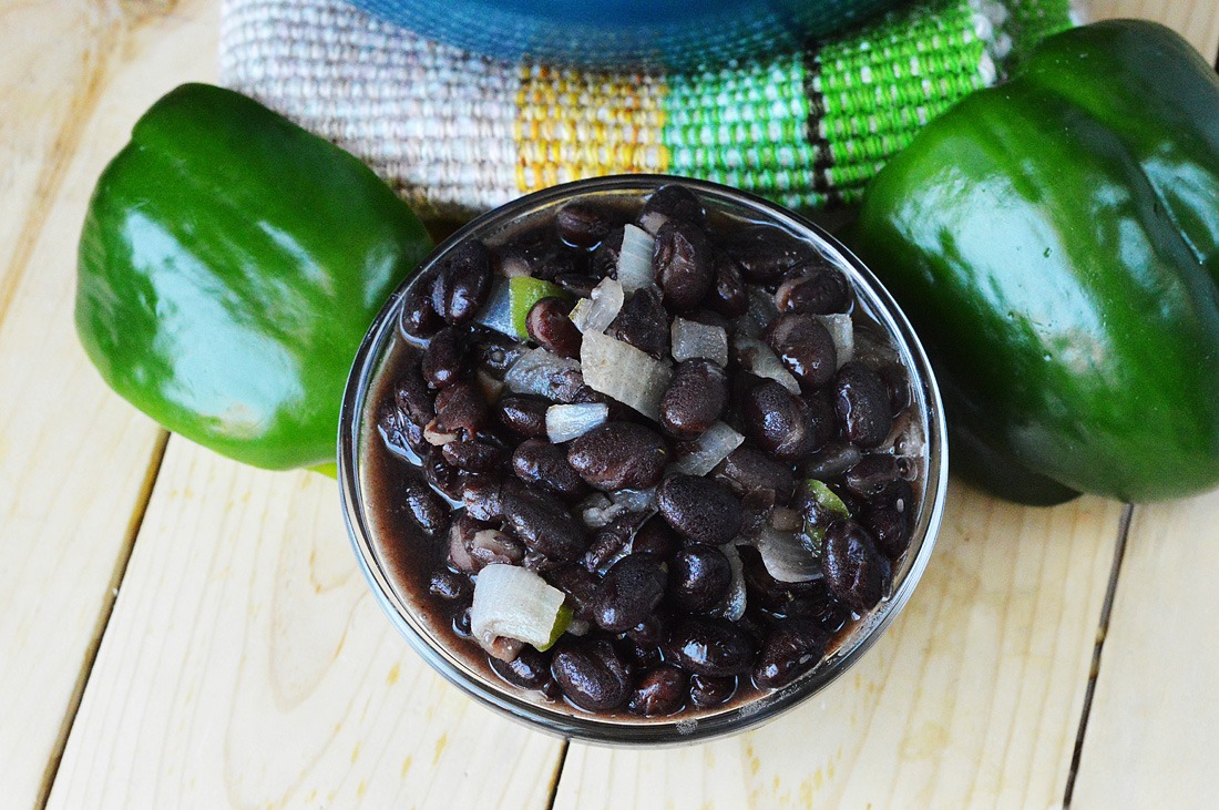 frijoles negros, cuban black beans recipe