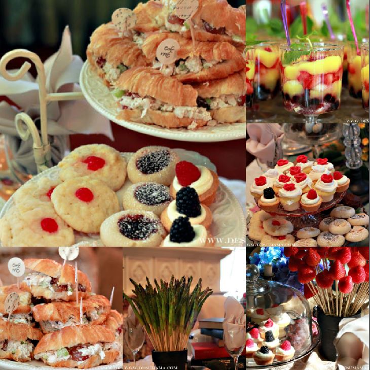 Wonderland Tea Party Guide - Menu and Decorating tips - Cooking