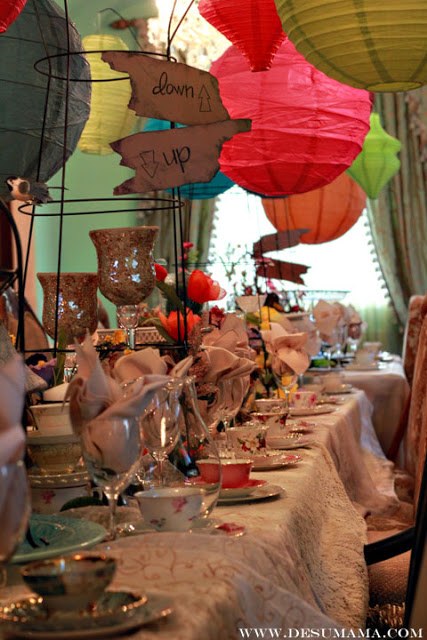 alice and wonderland party