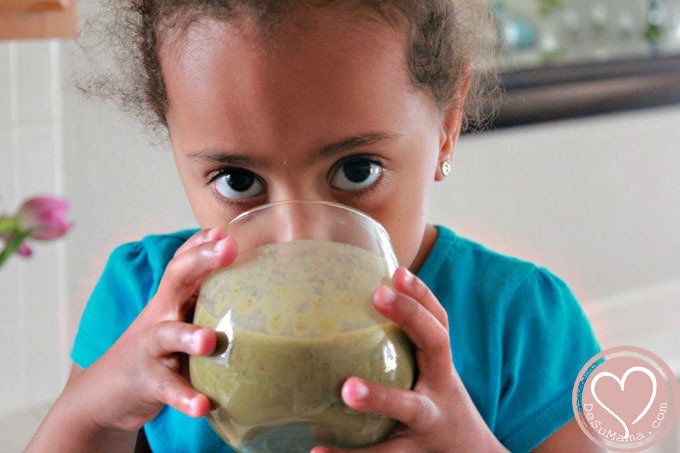 healthy green smoothie powder for kids