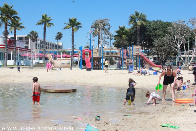 seaside lagoon in redondo beach, california