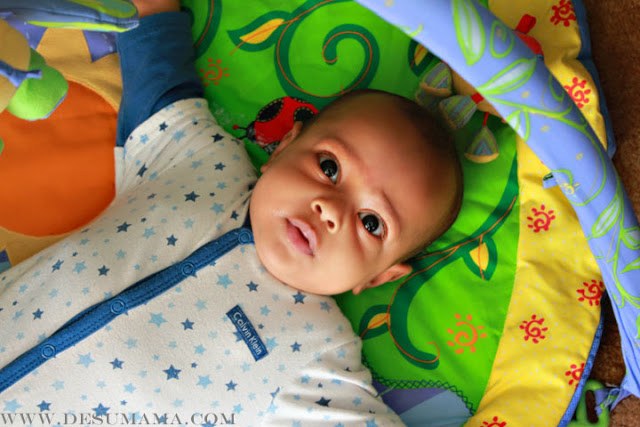 4 month old baby milestones