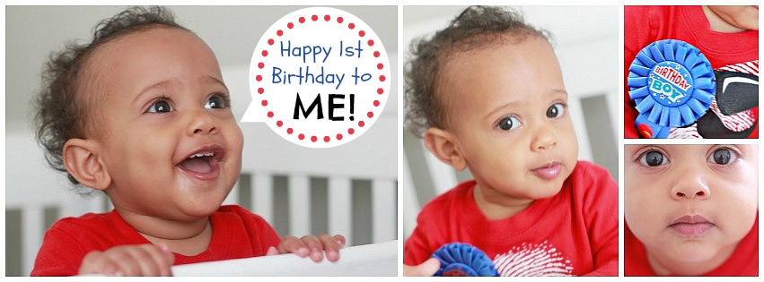 baby boy turning one, baby boy turns one