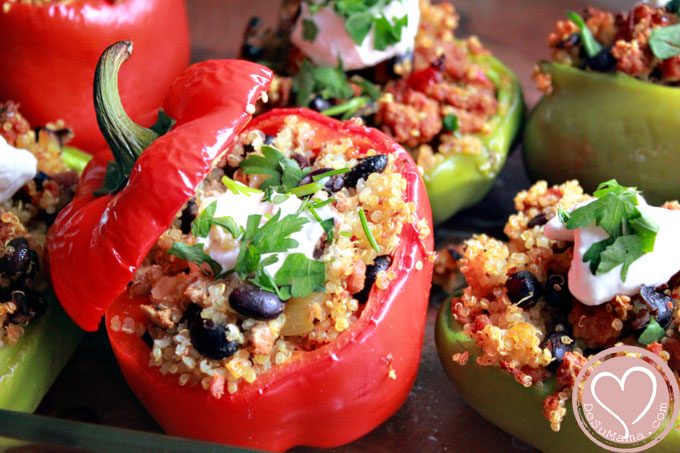 how to cook stuffed bell pepper recipes