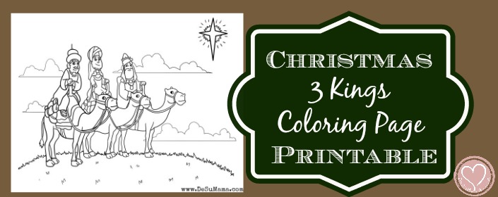 three kings coloring pages, precshool coloring pages