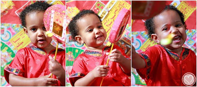 chinese new year drum craft for kids