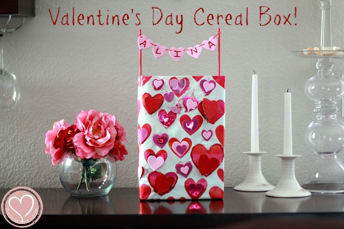 valentine's day cereal box ideas