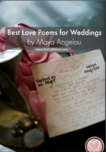 The Best Maya Angelou Marriage Poems for Weddings