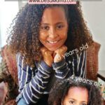 curly toddler hair on biracial kids tutorial