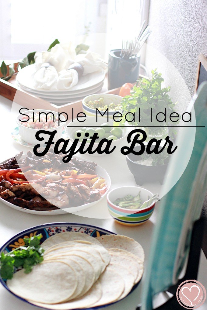 fajita bar recipes using chicken and steak fajitas