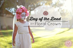 Mexican Day of the Dead Floral Crown Tutorial