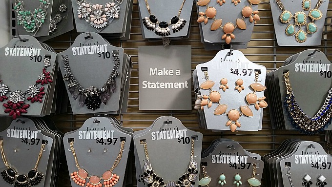 Gifts for Moms: Statement Necklace from Walmart